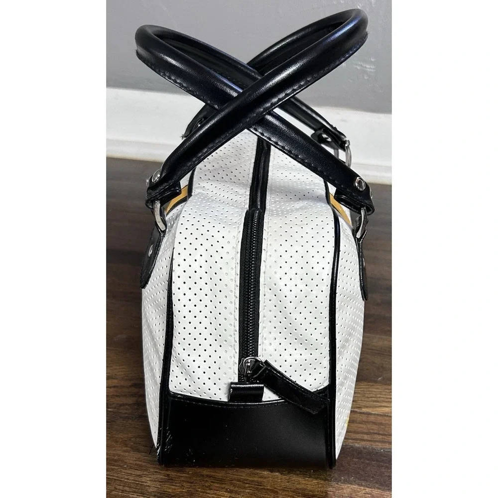 Woman's‎ Pittsburg Steelers Small Handbag Purse White With Logo Fan NFL Football